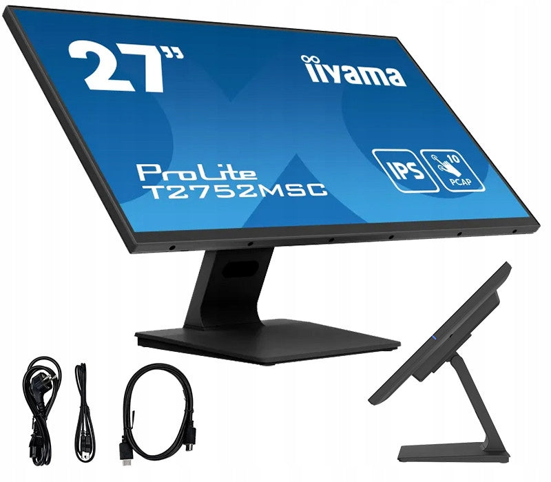 Touchscreen monitor iiyama ProLite T2752MSC-B1 27 IPS LED /HDMI, DisplayPort/