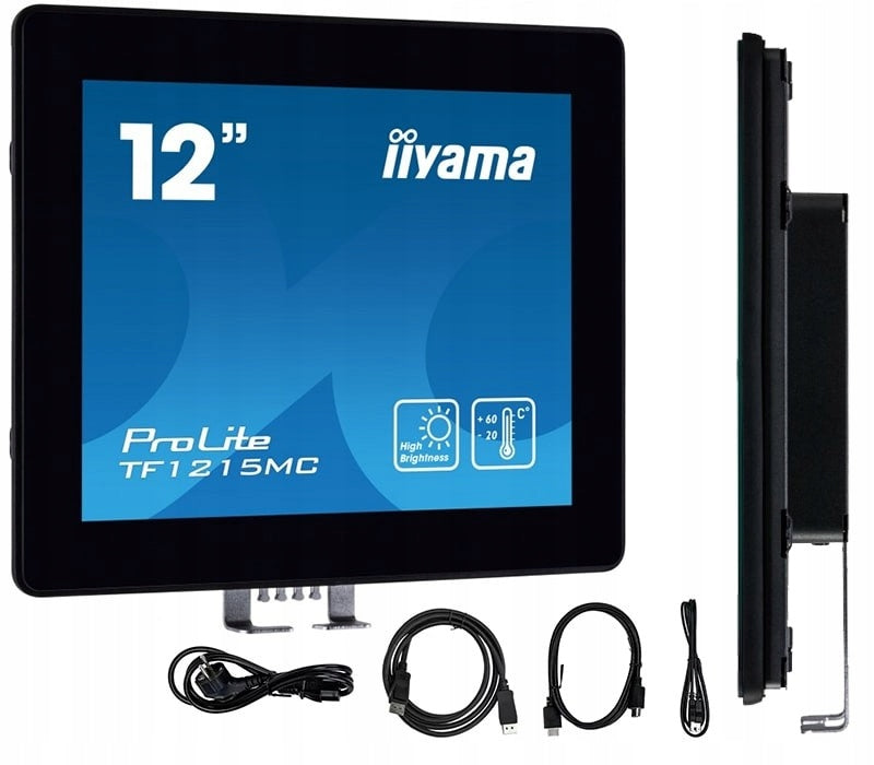 Touchscreen monitor iiyama ProLite TF1215MC-B1 12 IPS, IP65, operating temperature -20°C