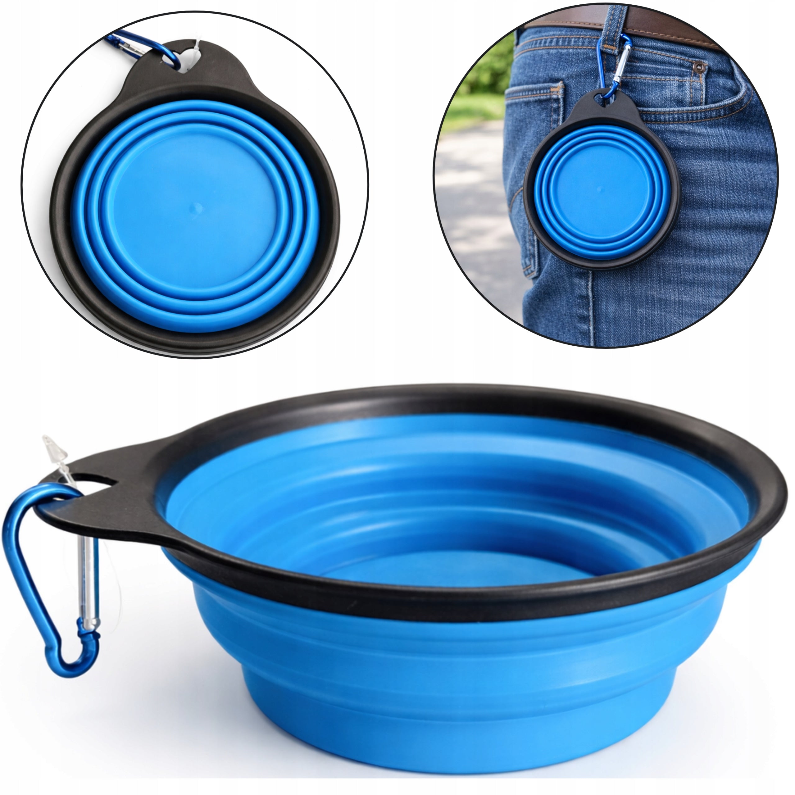 Tourist Dog Bowl Folding Dog Bowl 450ml MI1999