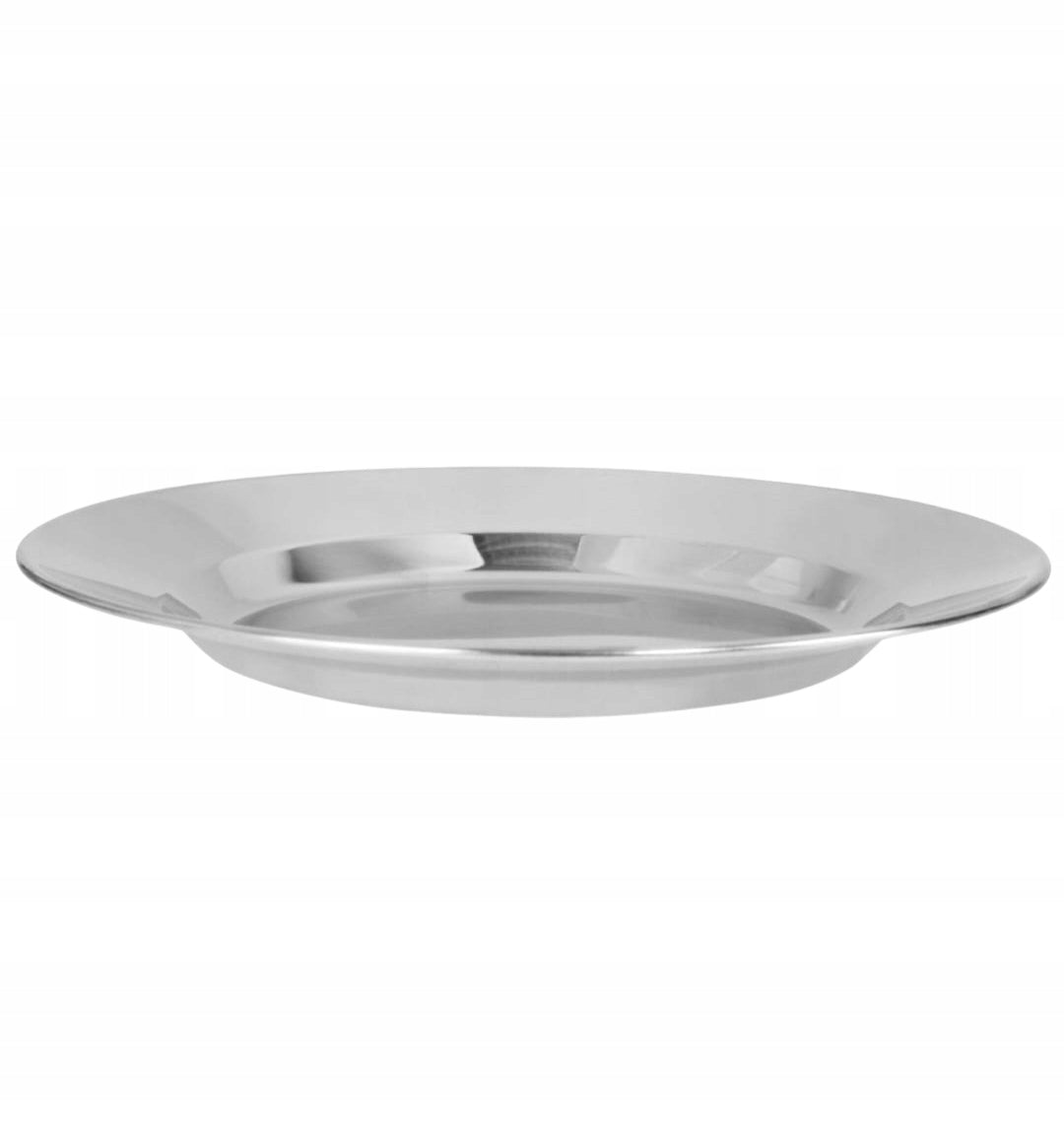 Tourist Field Plate MFH 100% stainless steel 25 cm Manufacturer code 33393