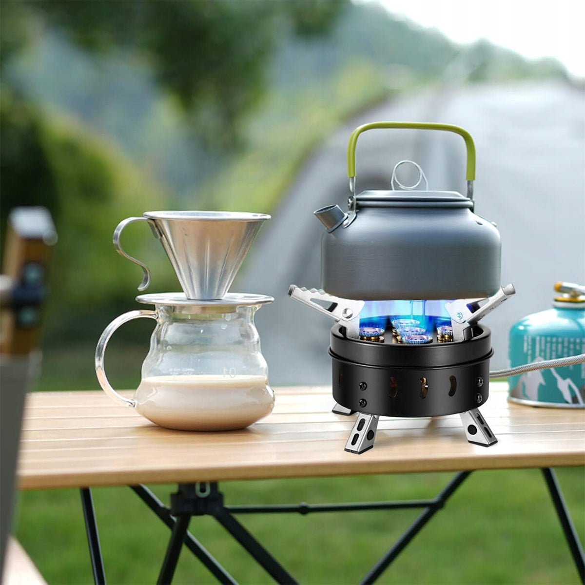 Tourist Gas Grill Portable Field Camping For Cartridges Manufacturer code 4058525433946