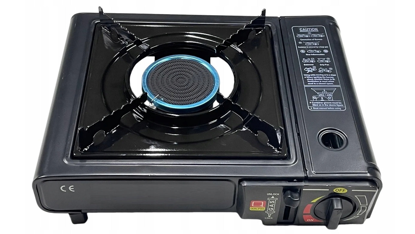 Tourist Gas Stove Portable CERAMIC IN SUSPENSION 2in1 FOR CARTRIDGES Manufacturer code Ceramika 1000