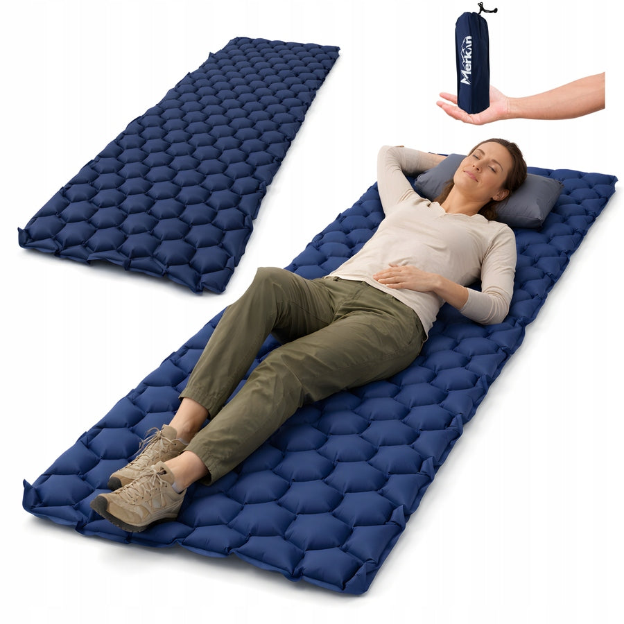 Tourist Mat Mattress Travel Bed Inflatable for Sleeping190x58x5 cm Packaging status original