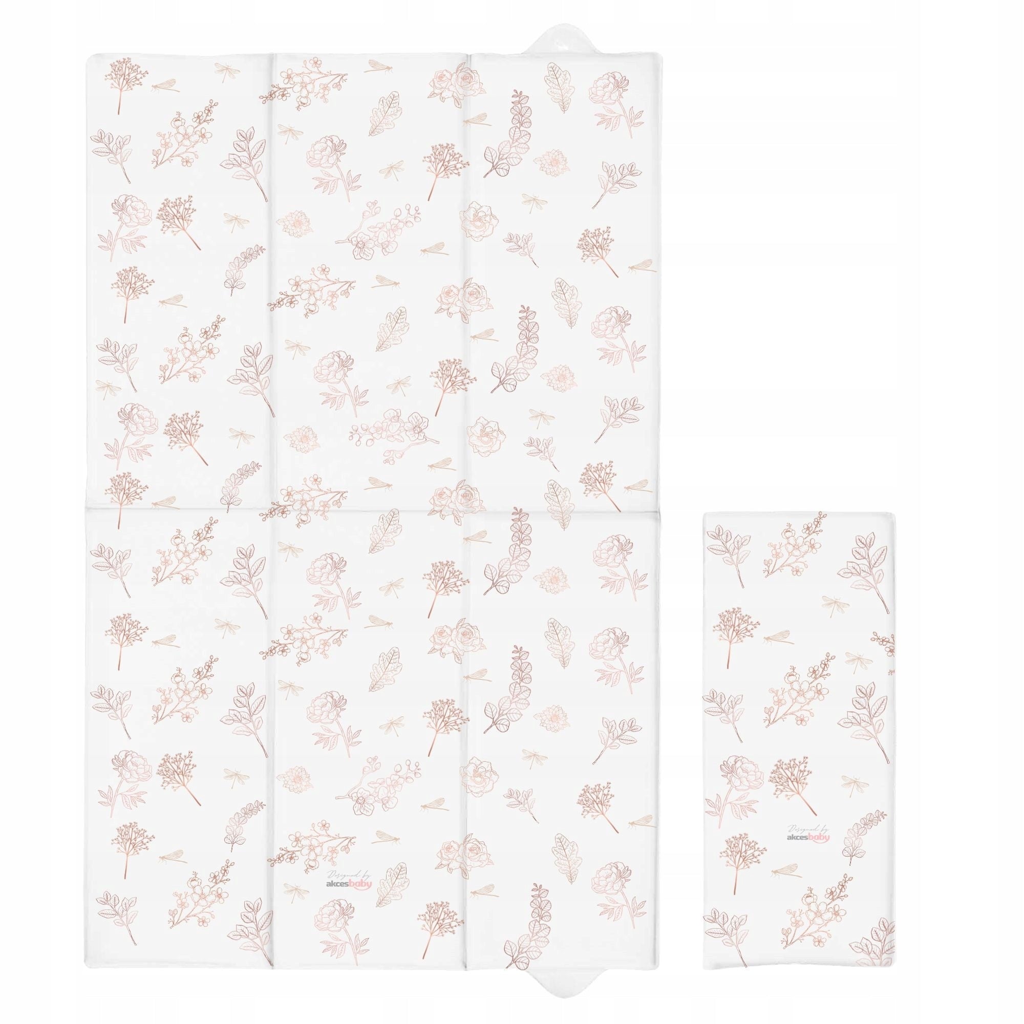 Tourist Mat Travel Folding Changing Table Dragonflies
