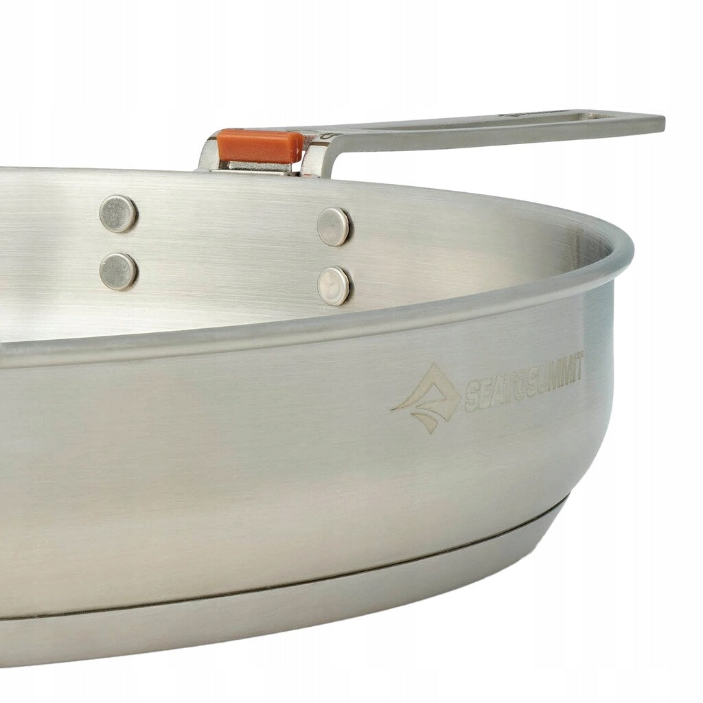 Tourist Pan Sea To Summit Detour Stainless Steel Pan 10" Brand Sea To Summit