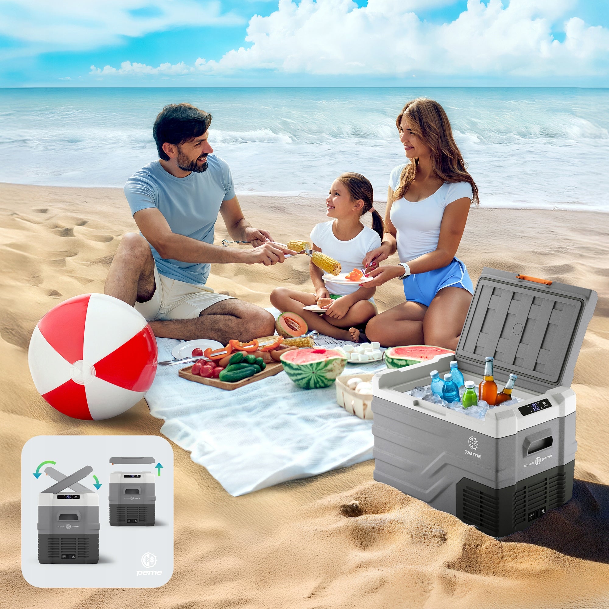 Tourist Refrigerator Compressor Car Freezer Quest 40 Peme Manufacturer code 12993818