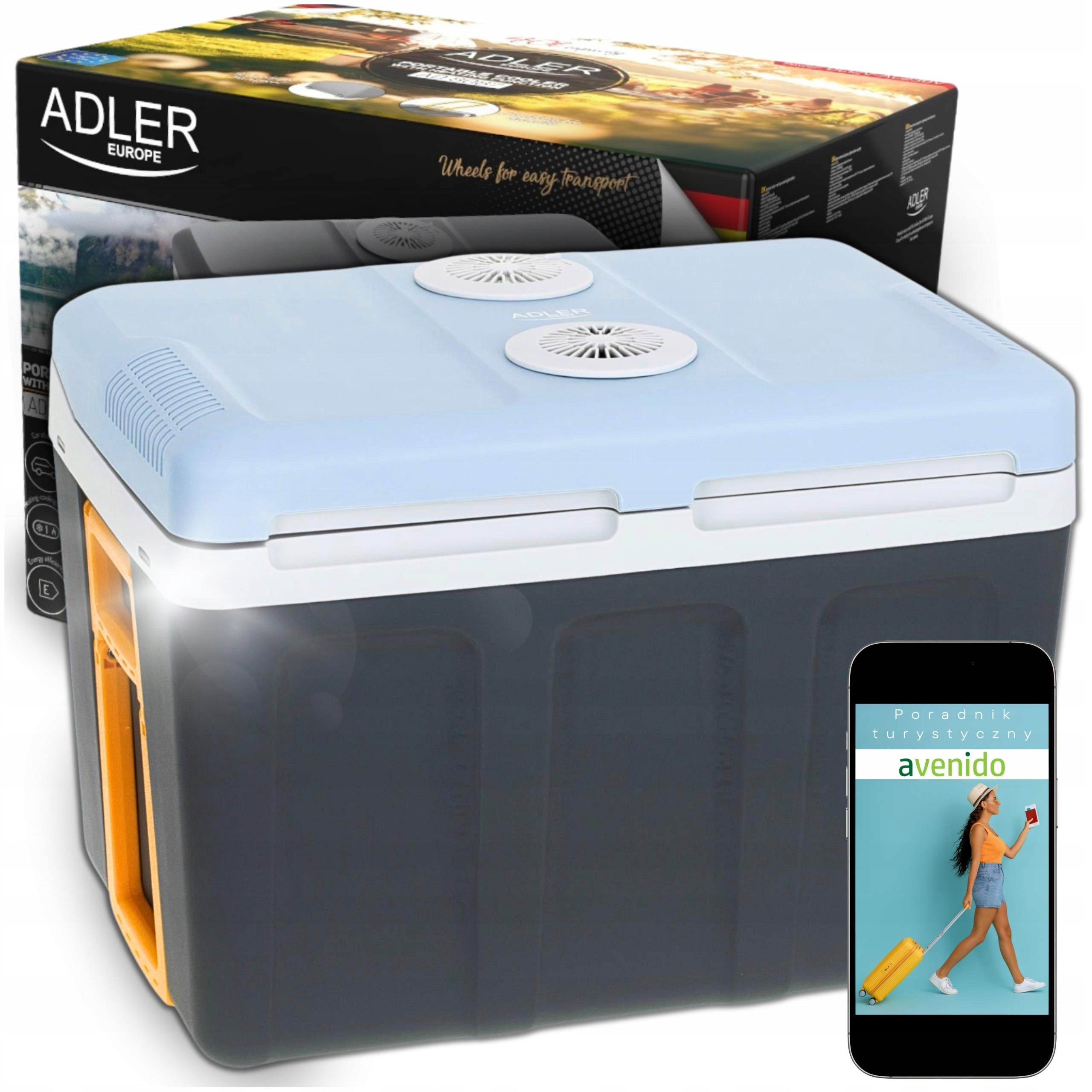 Tourist Refrigerator Electric 40L Car 12V 230V Portable