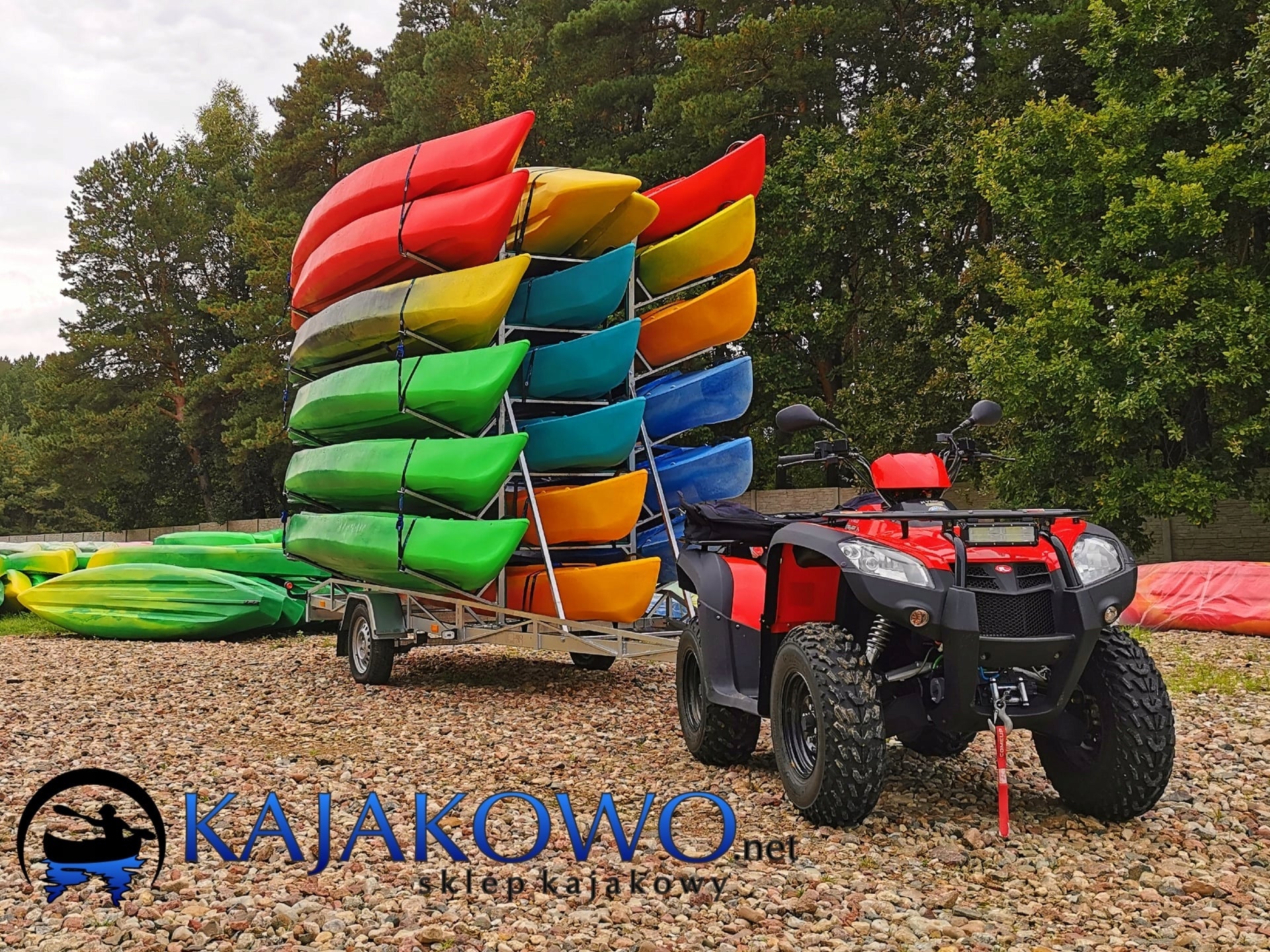 Tourist Set Double Kayak RAFA + Paddles Egalis Pouch/ Bag Brand Roteko
