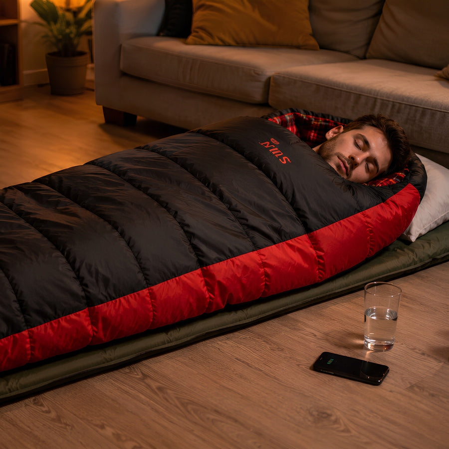 Tourist Sleeping Bag Large Envelope 220x80 cm Under Tent In Cover NILS CAMP Manufacturer code 15-04-128