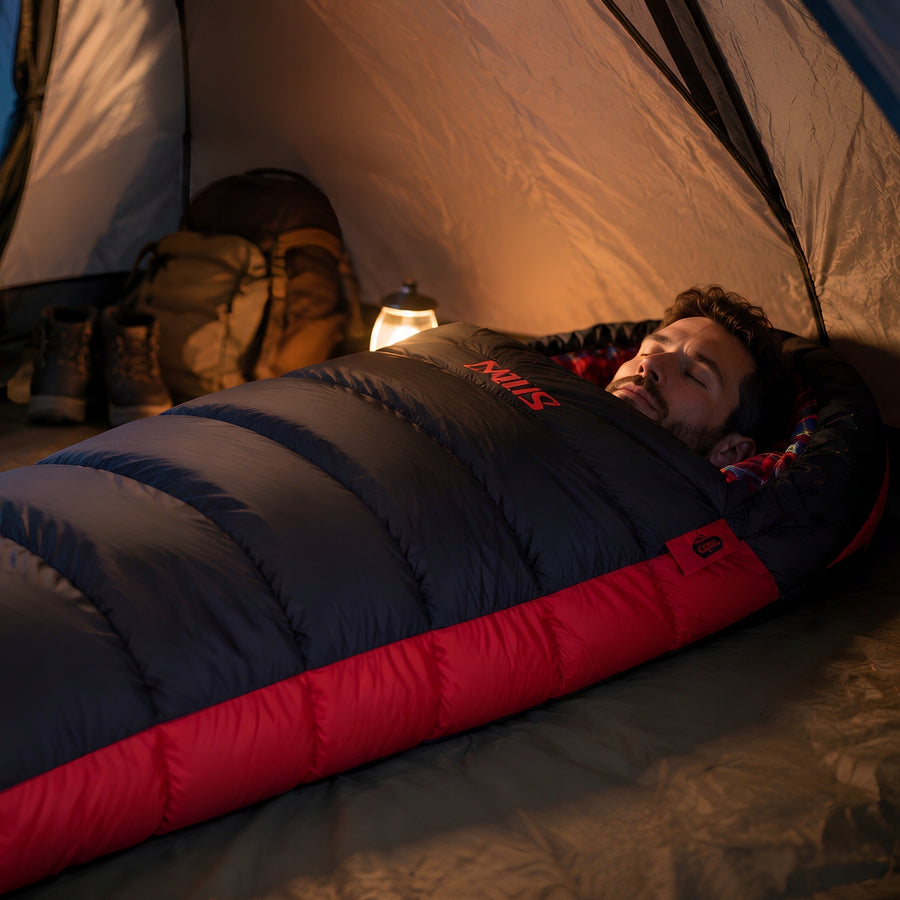 Tourist Sleeping Bag Large Envelope 220x80 cm Under Tent In Cover NILS CAMP Packaging status original