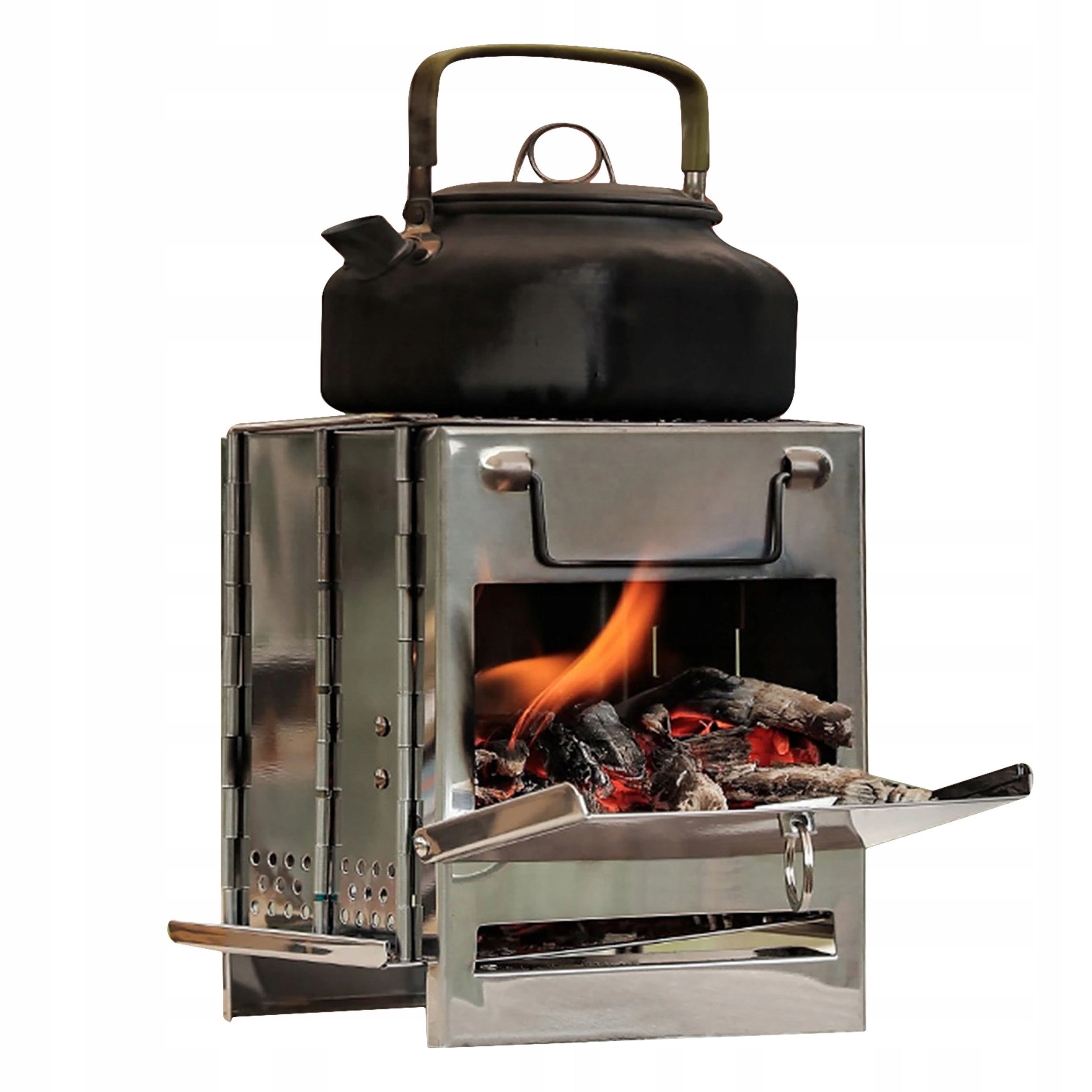 Tourist Stove FOLDING FOR BAG GRILL Stove SMALL HANDY Portable Brand no brand