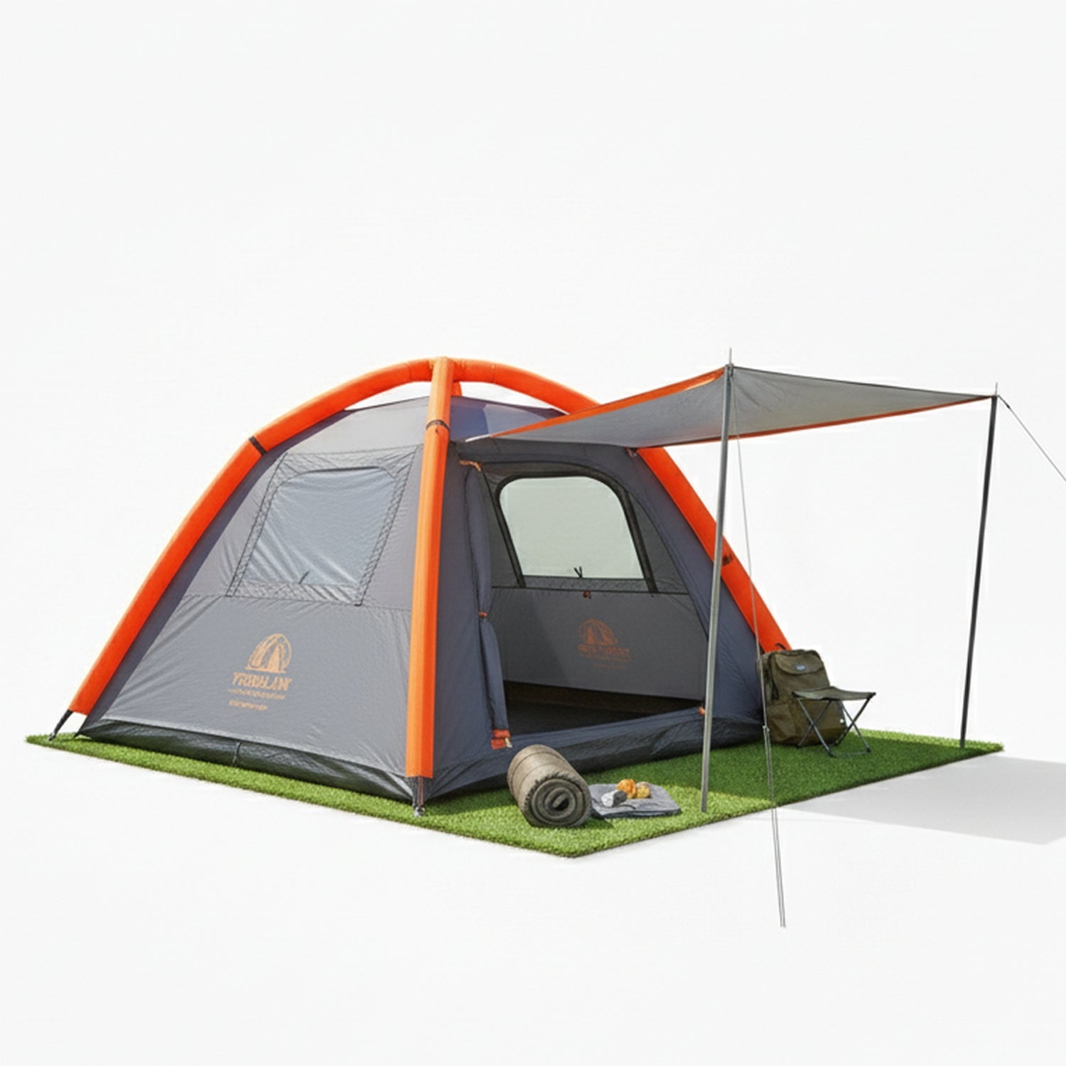 Tourist Tent 3 Person Camping Waterproof Family Pumped EAN (GTIN) 5903707793020