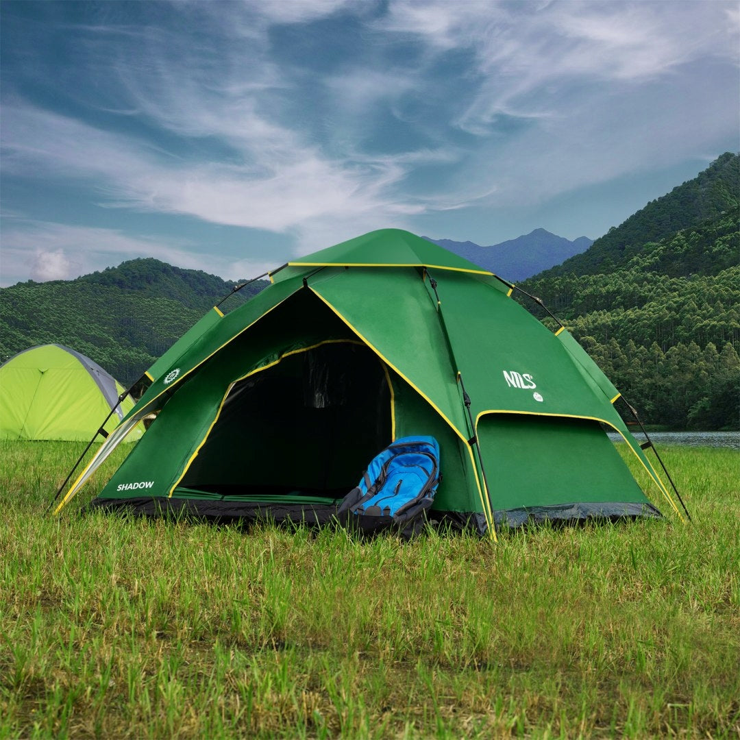 Tourist Tent 3 Person Waterproof Automatic Tropical + Cover Manufacturer code 15-04-029