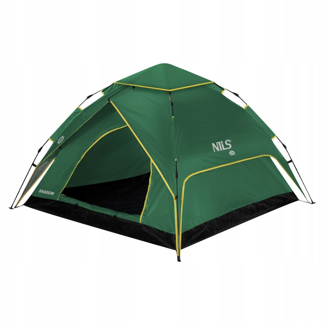 Tourist Tent 3 Person Waterproof Automatic Tropical + Cover Packaging status original