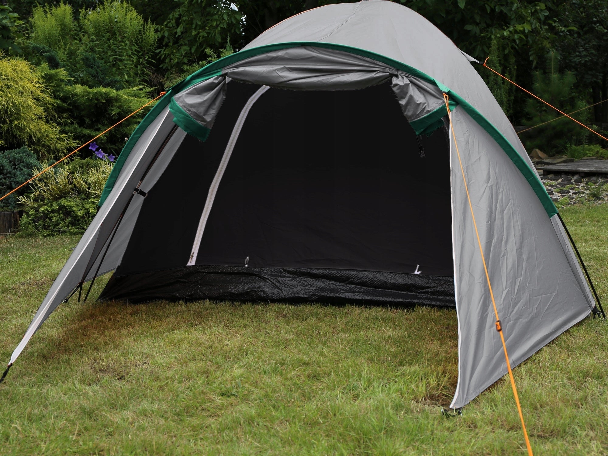 Tourist Tent 4 Person 3000 mm Tropical Waterproof AbarQs Waterproofness 3000 mm