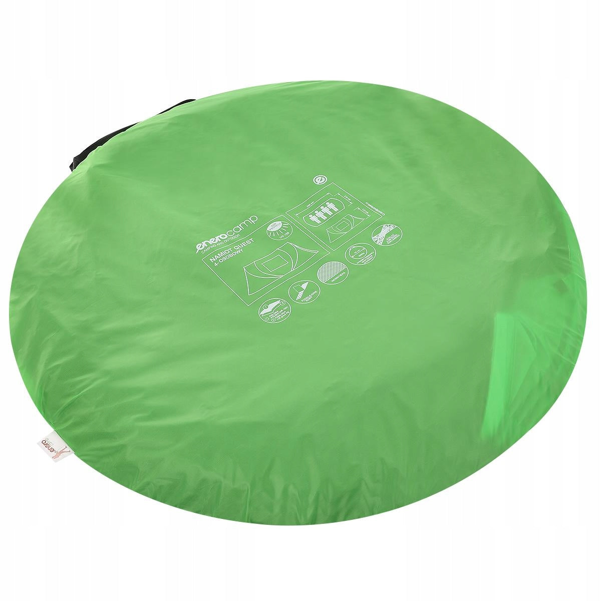 Tourist Tent 4 pers. 280x210x115cm Self-folding ENERO CAMP QUEST Waterproofness less than 1500 mm