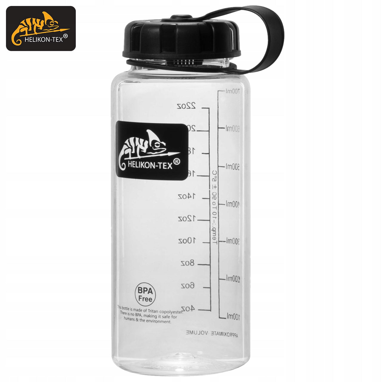 Tourist bottle Helikon-Tex 0,7 l Tritan Water bottle BPA free Color transparent
