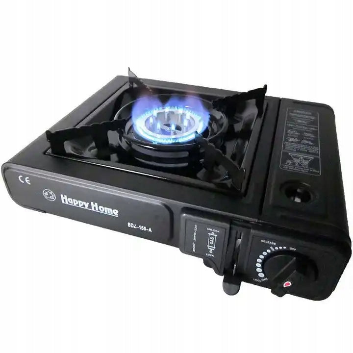 Tourist cooker 2in1 in case for gas cartridges soldina quality