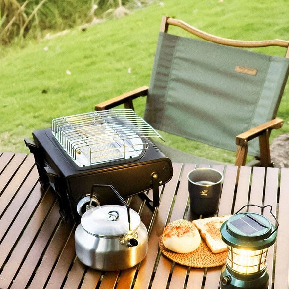 Tourist gas stove for cartouche Alpen Camping Tiross TENT CAMPING Manufacturer code YC-808BB