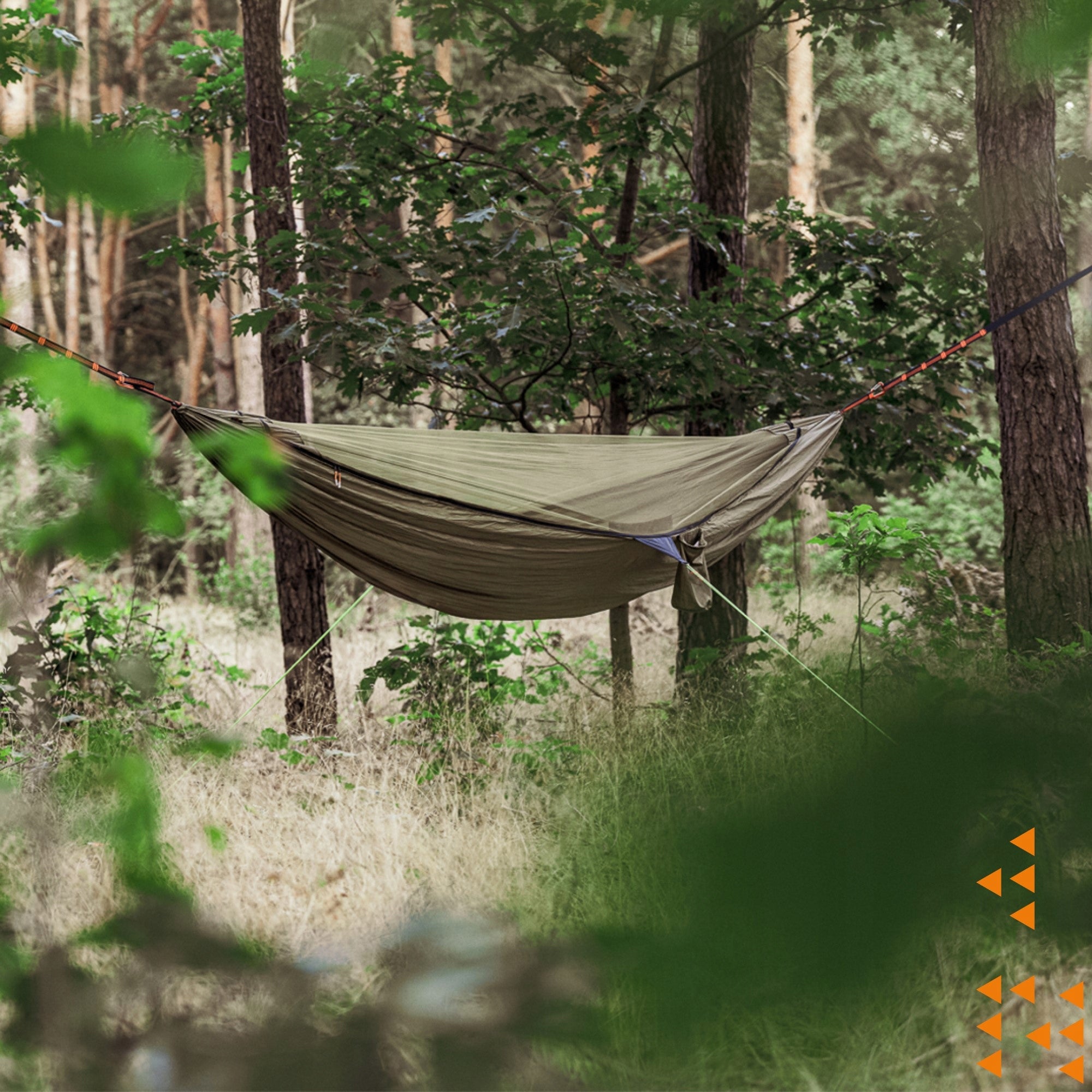 Tourist hammock with mosquito net bushcraft Majestic Sport 320x150 cm Kind hammock without rod