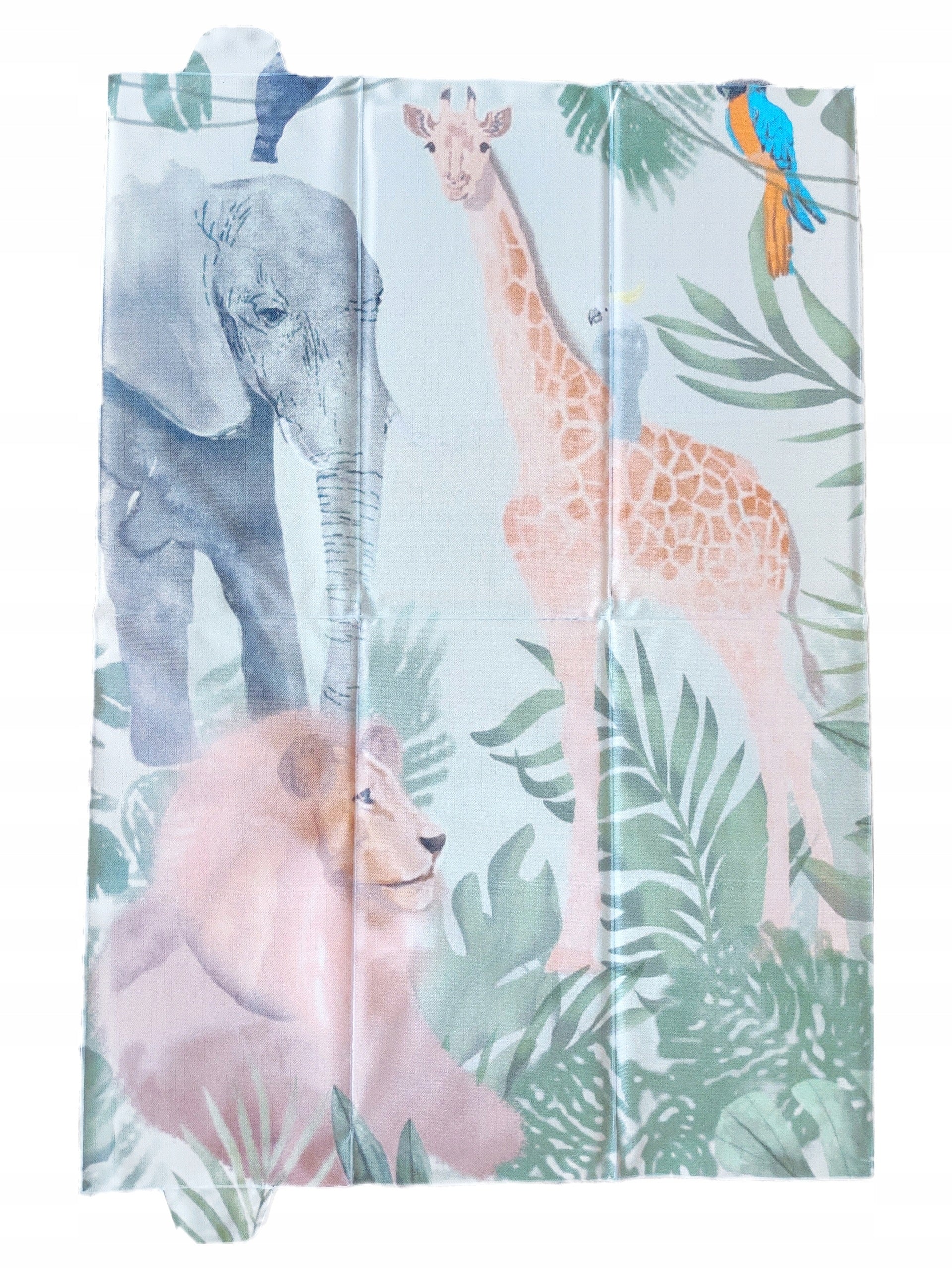 Tourist mat soft changing table Jungle AkcesBaby