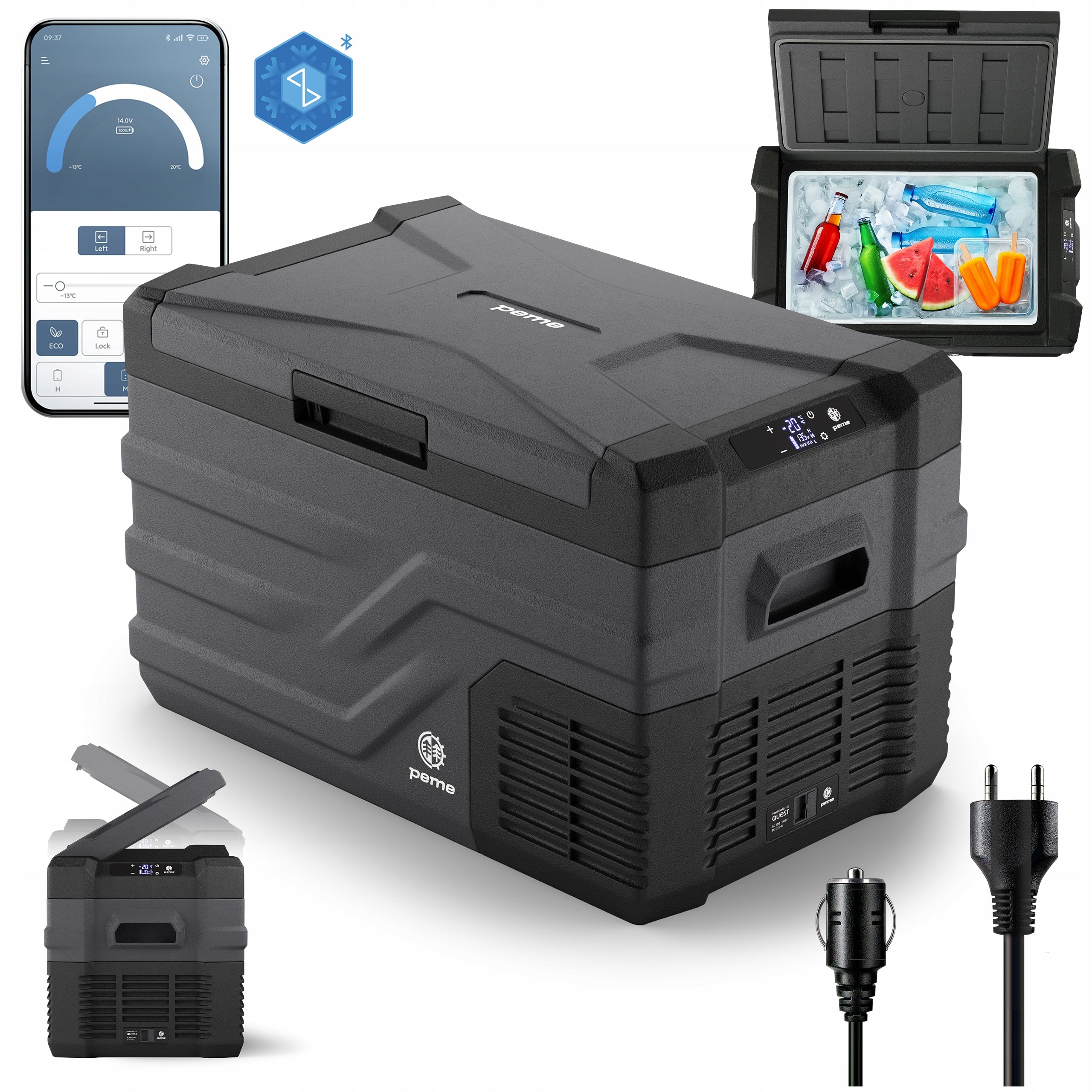 Tourist refrigerator Peme Quest 30 electric 20-30 l -20 °C ECO mode