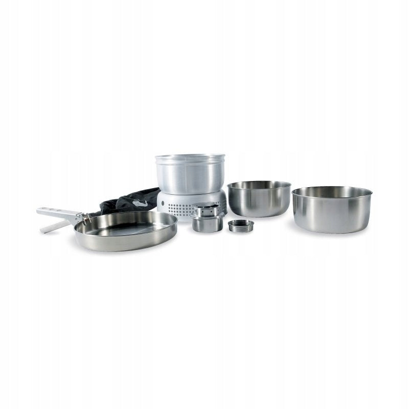 Tourist set Tatonka Multi Set + Alcohol Burner stainless steel Packaging status original