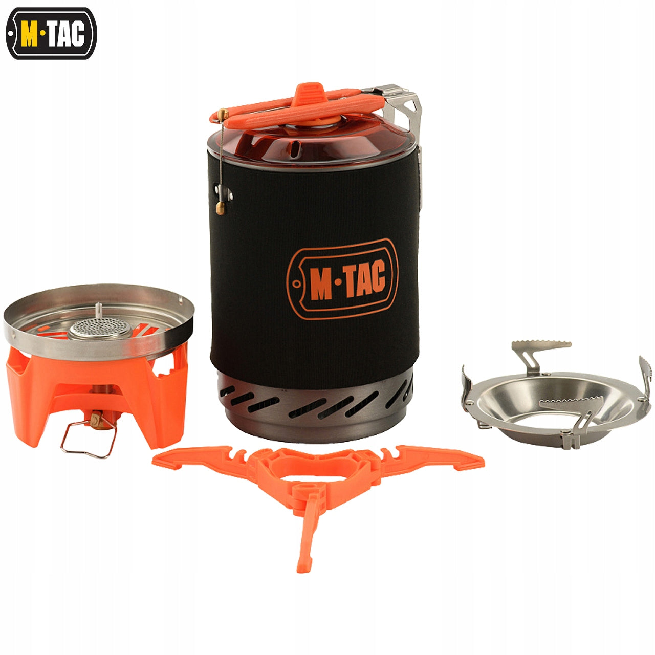 Tourist stove field gas burner with boiler M-TAC camping survival Packaging status original
