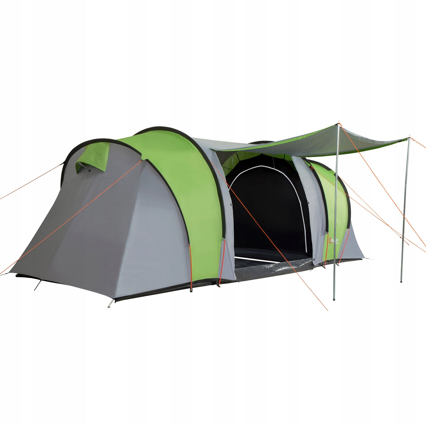 Tourist tent 6 - 8 persons 2 bedrooms large vestibule Number of people over 6