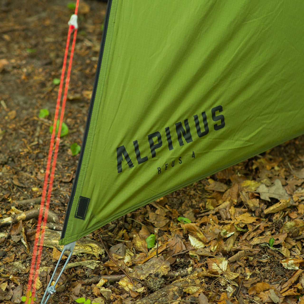 Tourist tent Alpinus Reus 4 green Waterproofness 5000 mm