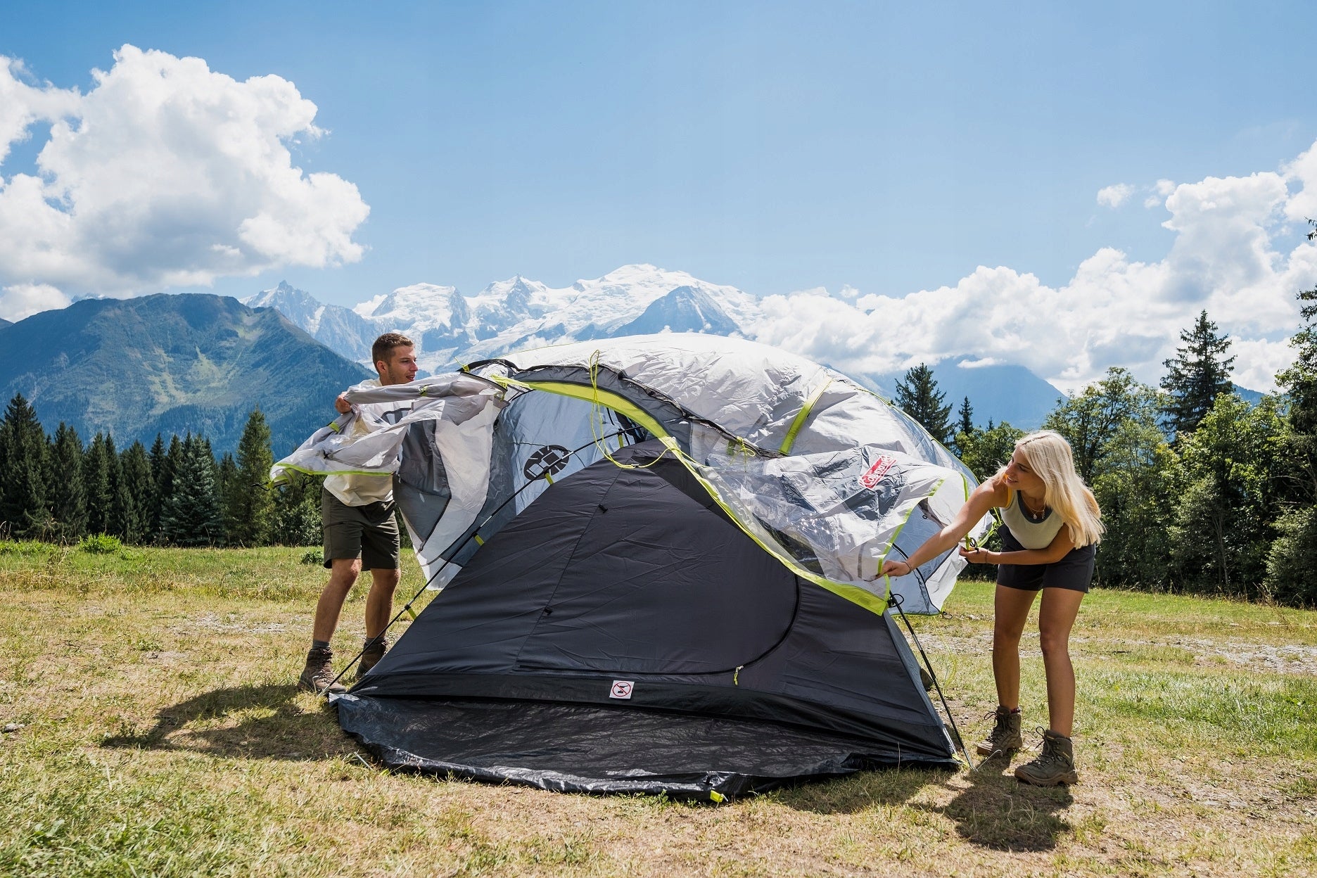 Tourist tent Coleman Darwin 2+ 2 persons Waterproofness 3000 mm