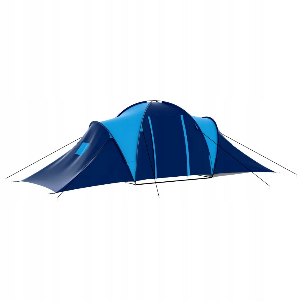 Tourist tent for 9 people, navy blue-blue Manufacturer code 90411