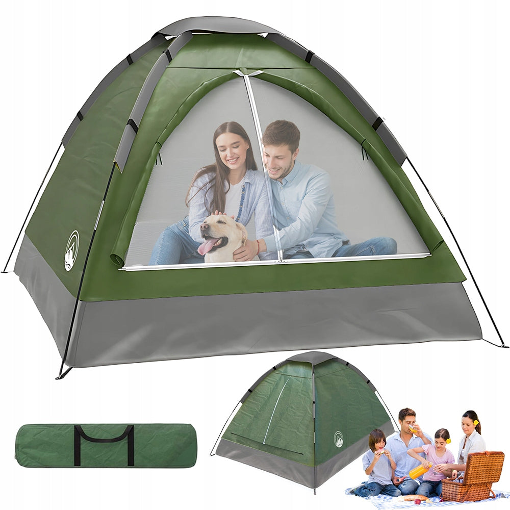 Tourist tent for two people – waterproof, quick to unfold