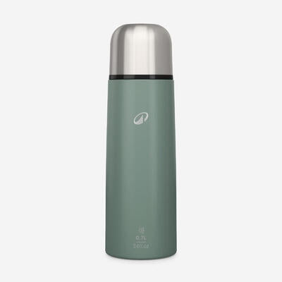 Tourist thermos Quechua stainless steel 0,7 l with cup
