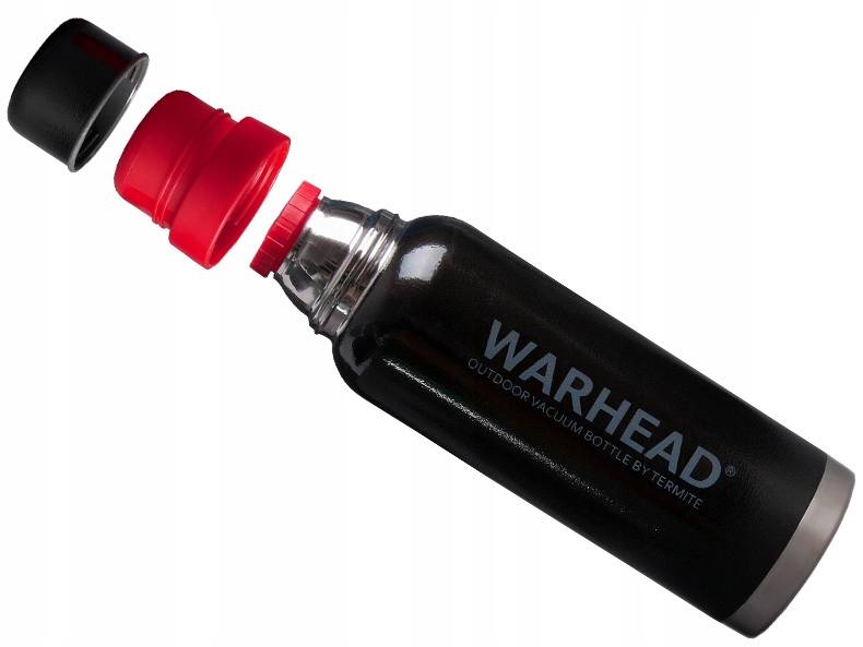 Tourist vacuum thermos Termite steel two cups for survival 1,2 l Brand Termite