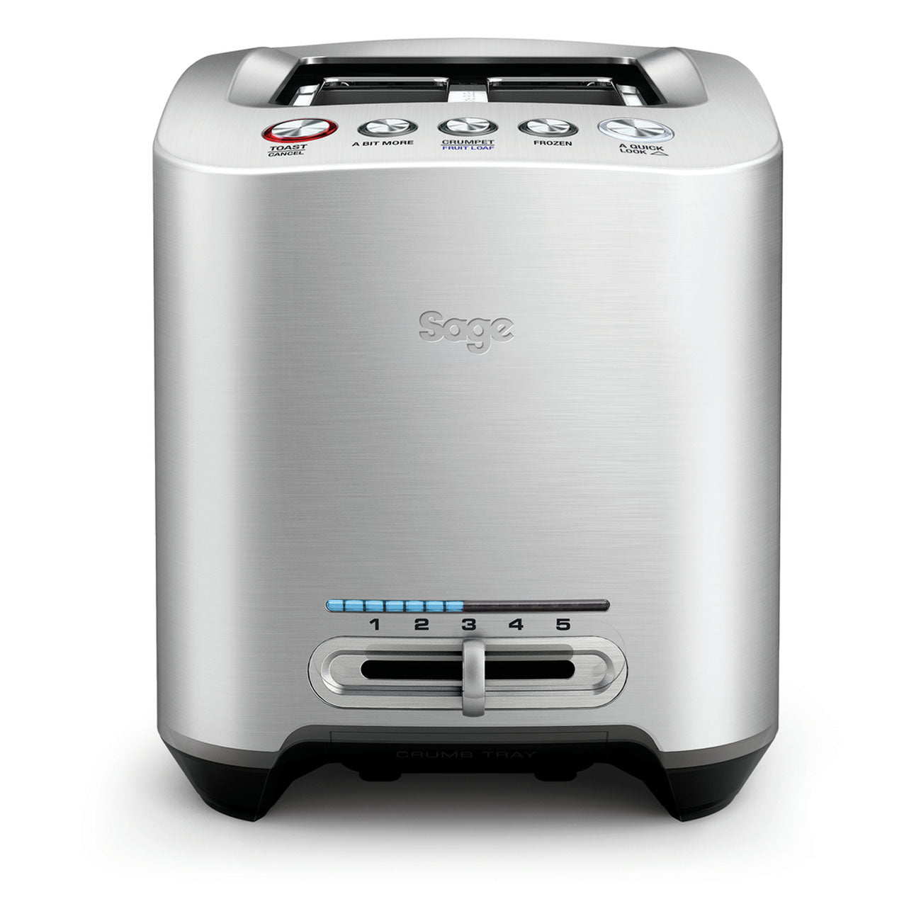 Toustovač Sage BTA825 stříbrný/šedý 1100 W Brand Sage