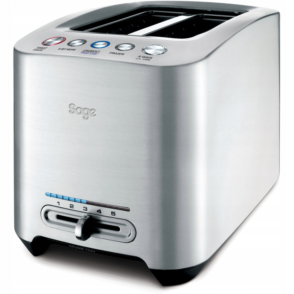 Toustovač Sage BTA825 stříbrný/šedý 1100 W