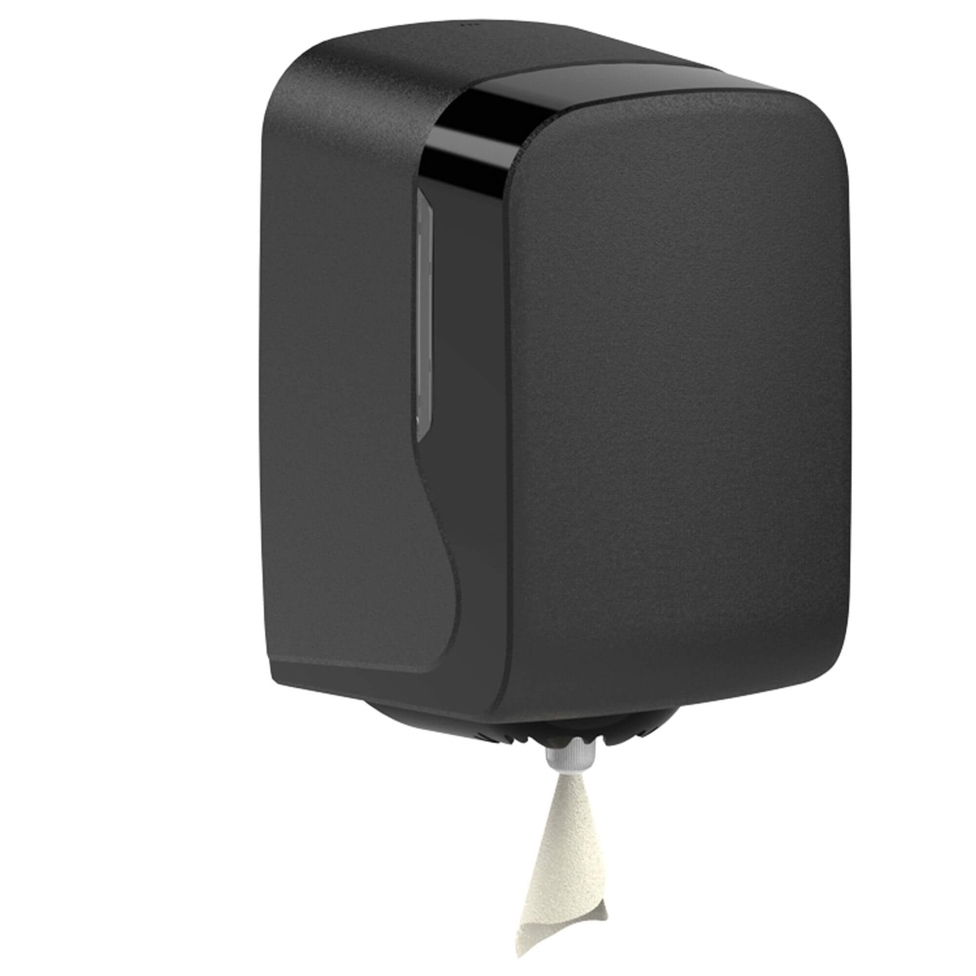 Towel Feeder in Role Central Dispensing FLEX Black PREMIUM Packaging status original