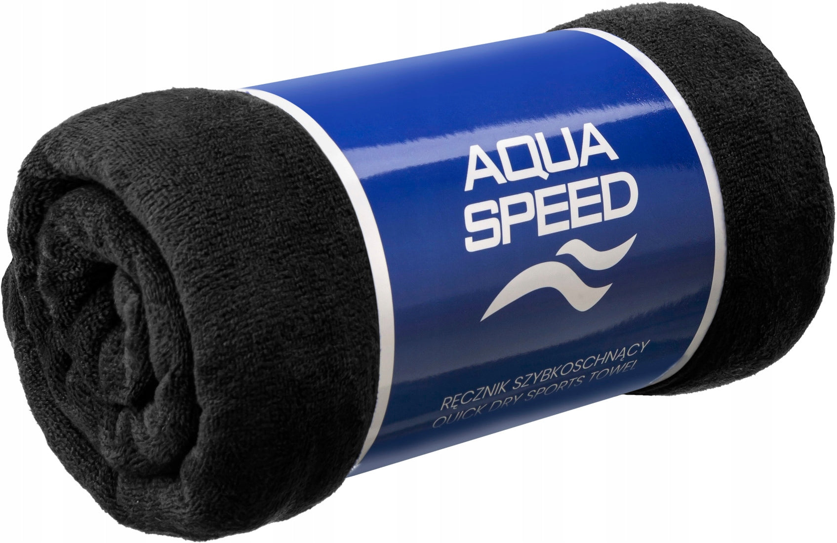 Towel Microfibre DRY SOFT black 100x50 cm Brand Aqua Speed