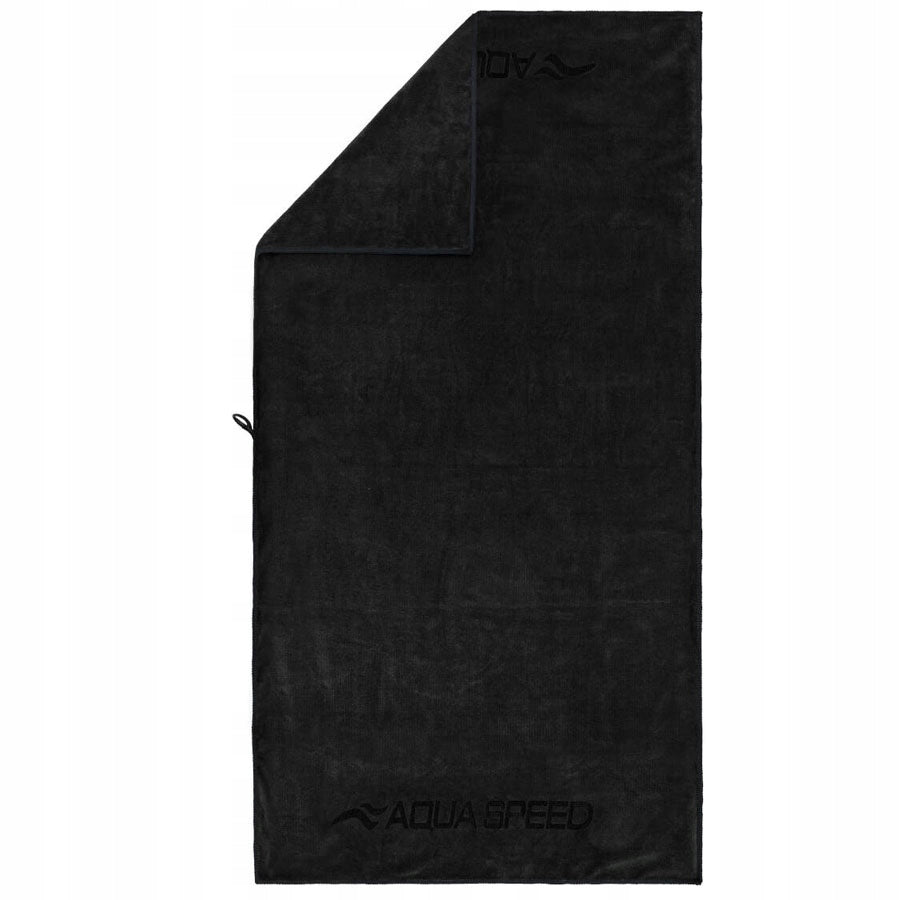 Towel Microfibre DRY SOFT black 100x50 cm