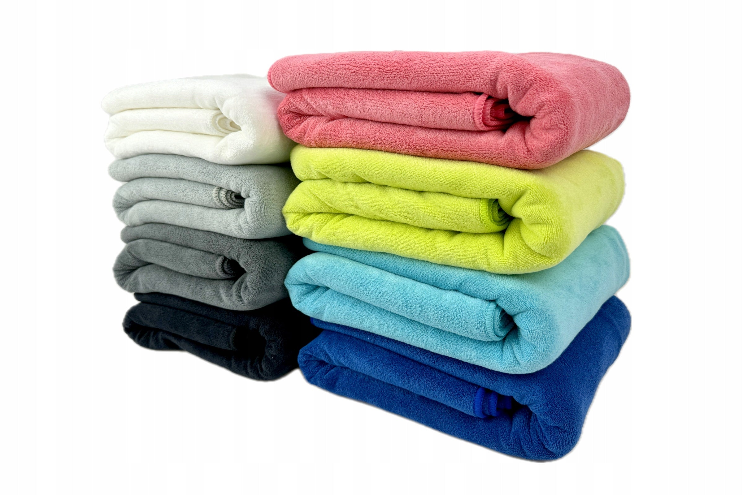 Towel Quick Drying Microfiber Plush PRO Thick 400gsm 70x140 Colors Color multicolor
