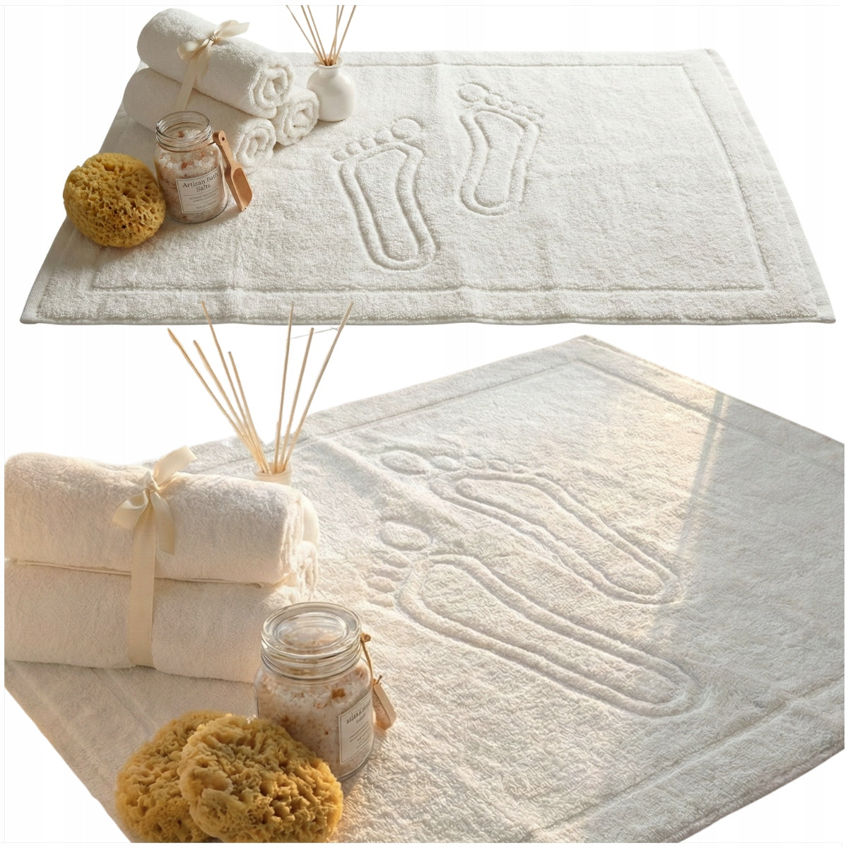 Towel foot HOTEL 650g/m2 50x70 cm Bathroom rug HOTEL