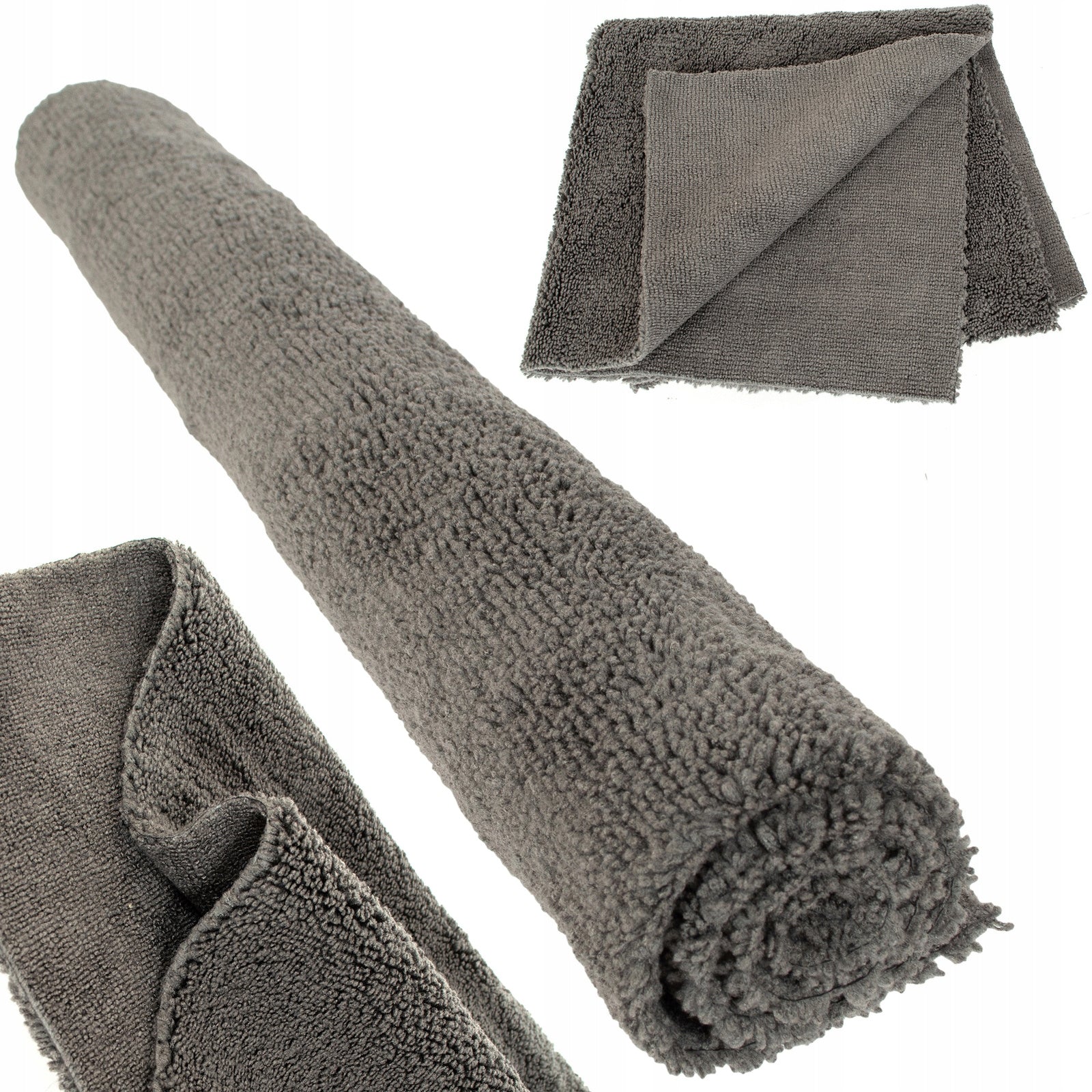 Towel for Dehumidifying Varnish Twisted Hair Small Double Sided 40x40cm 400GSM