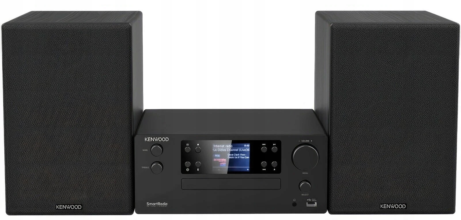 Tower KENWOOD M-9500S-B Black CD-DA, CD-R/RW Bluetooth DAB+ Model M-9500S-B