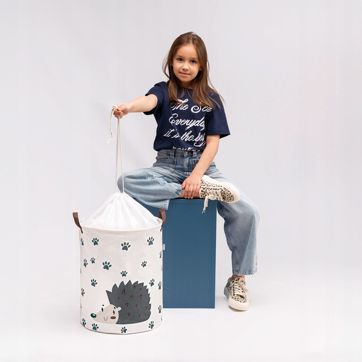 Toy Basket Blocks SIPO Container Lockable With Puller WATERPROOF HEDGEHOG Packaging status original