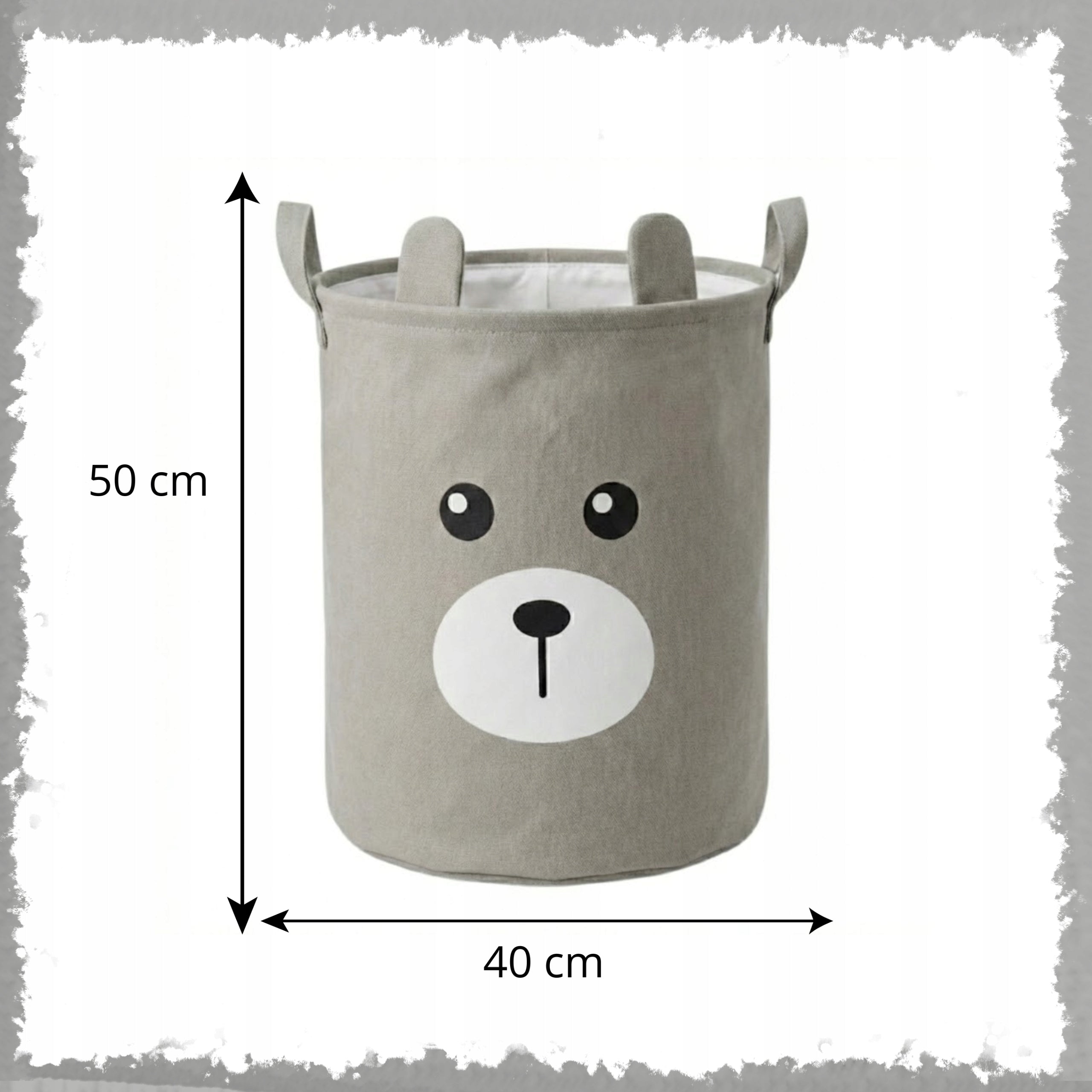 Toy basket blocks closed with drawstring large XXL organizer container Packaging status original
