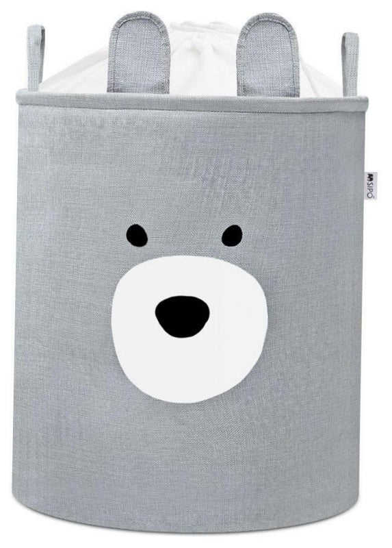 Toy basket premium version grey bear XXL