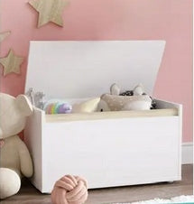 Toy chest 70x35x40cm WHITE Meblomaster Brand Smukee