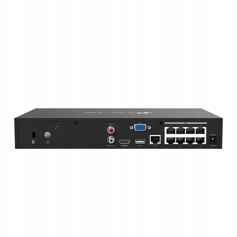 Tp-Link VIGI NVR1008H-8P 8 channel PoE+ recorder Manufacturer code VIGI NVR1008H-8P