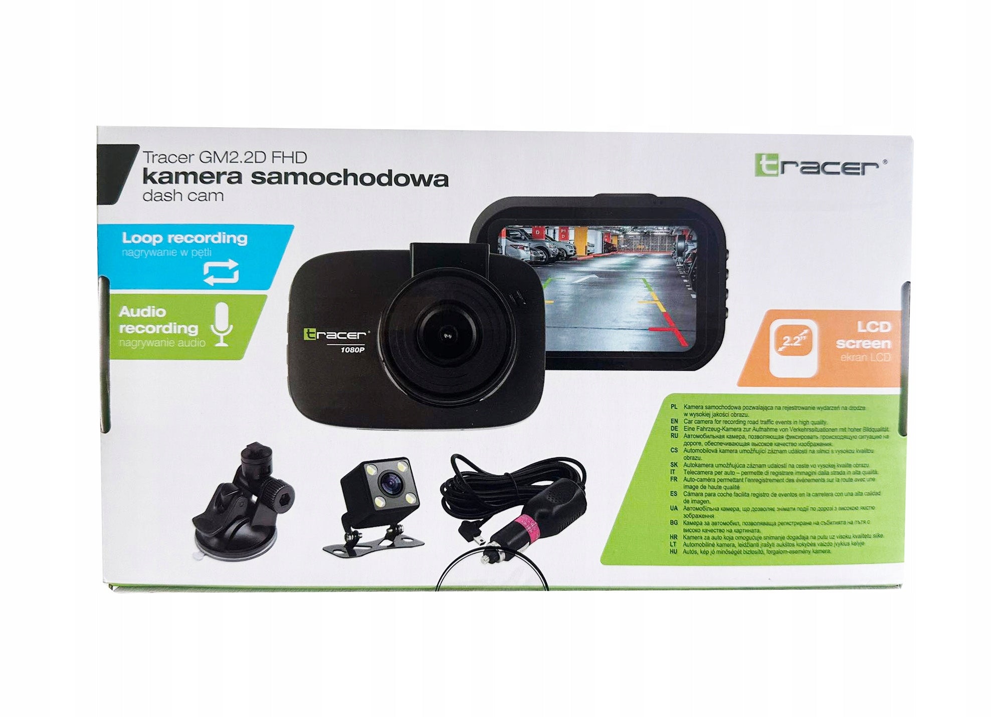 Tracer GM2.2D Full HD car camera Model GM2.2D